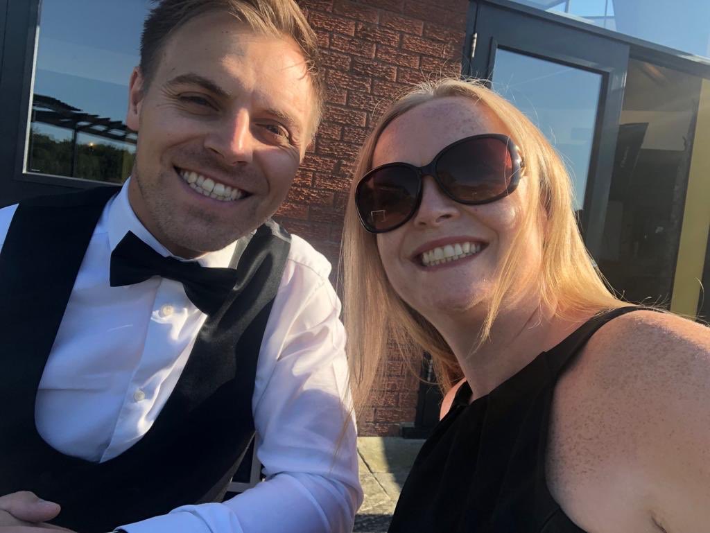 Accompanied by my lovely wife this evening for <a href="/NextGenCoC/">Next Generation Chamber of Commerce</a> awards! @woodfines