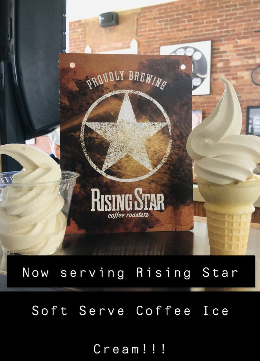 FionasCoffeeDTW's tweet photo. Cold Brew Soft Serve Ice Cream now at Fiona’s.... It’s Amazing!!! @RisingStarCLE @DTWilloughby #dtw #cornercoffeeshop https://t.co/DLx3MIvDM8