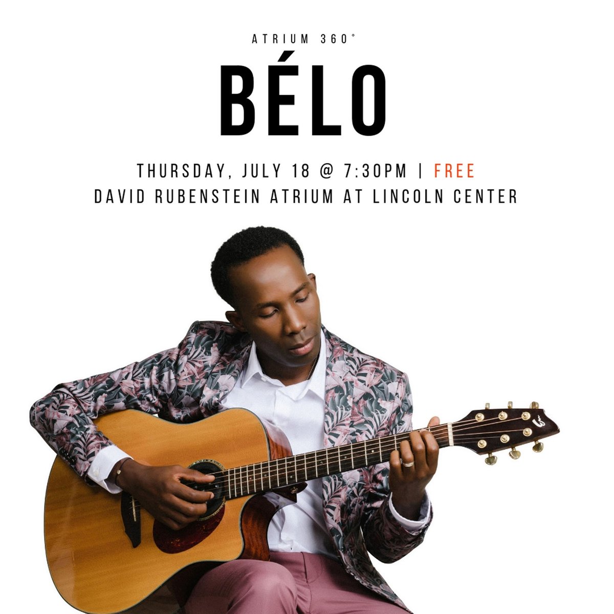 WMP11's tweet photo. @atisbelo Excited to play the @LincolnCenter @LCAtrium for their signature #atrium360 free concert series this Thurs // 7:30PM // FREE! @karlkreyol @globalFEST_NYC @MichaelBrun @nprmusic @afropopww @washingtonpost @billboard @activecultures @NYDailyNews @BienAbye @SummerStage https://t.co/huyfCR07YY