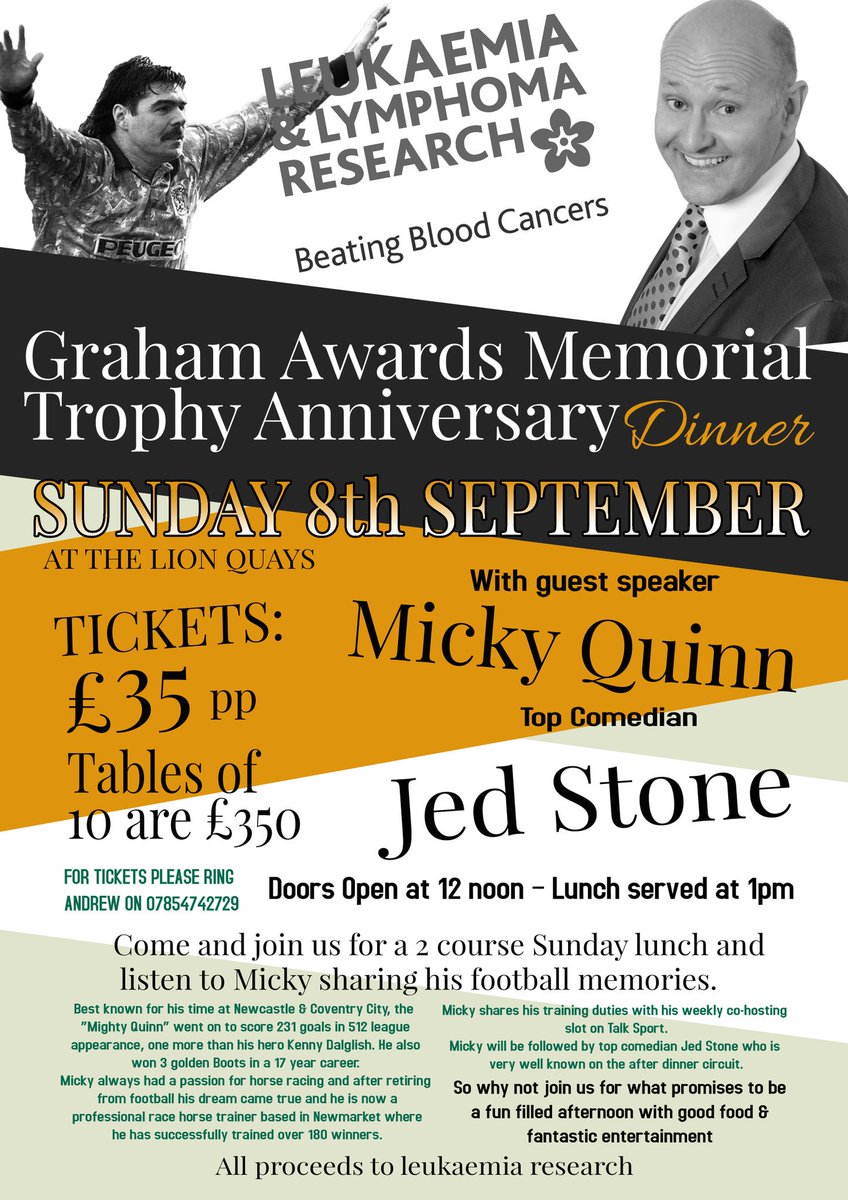 GEMTrophy's tweet photo. Come and join us for a great Sunday afternoon #GEMT #MickyandJed https://t.co/0fvTYzVDN8