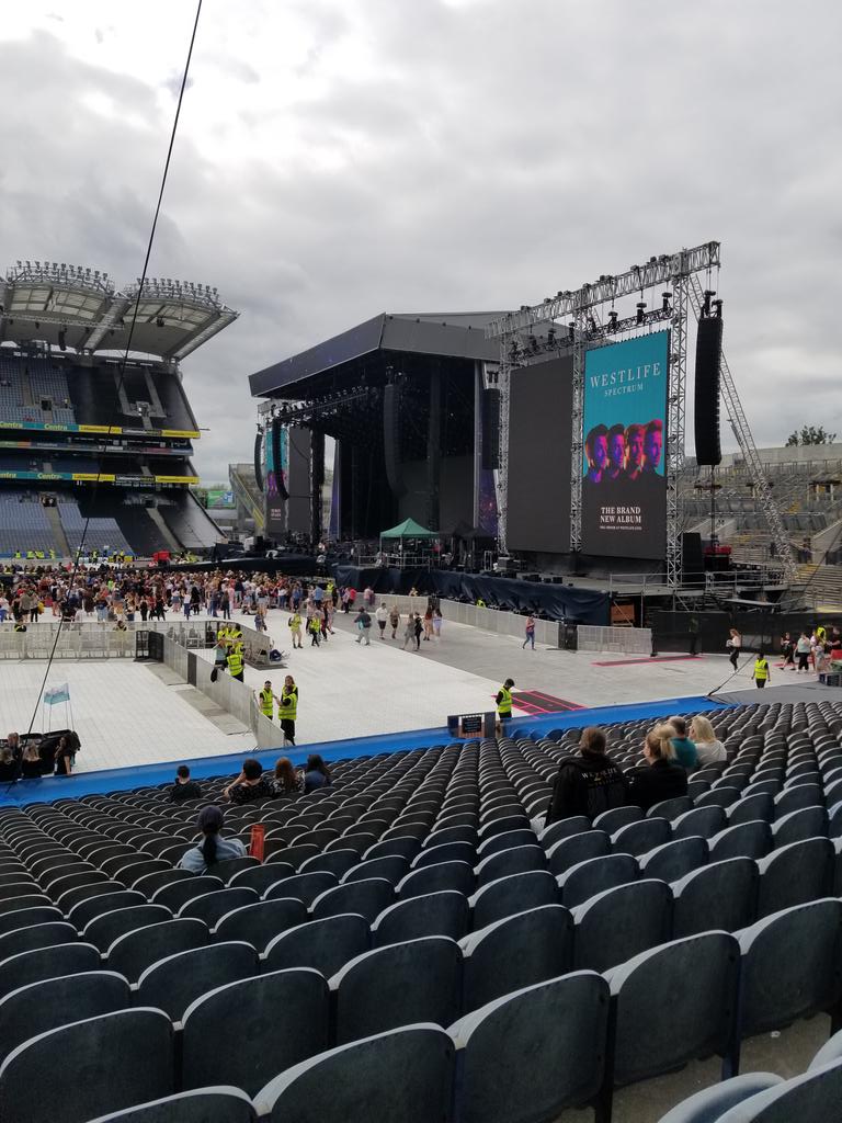 USA🇺🇸 is ready for @westlifemusic at Croke Park!!! 🇮🇪 #WestlifeTwenty #MarkFeehily #ShaneFilan #ShaneFilan #Kianegan