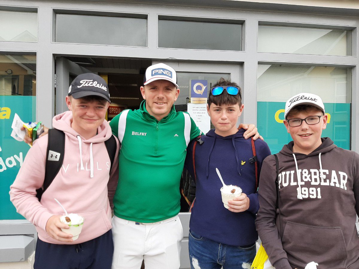 Boys from @FaithleggGolf #Waterford chuffed to meet you today @mattsjwallace @LahinchGolfClub @EuropeanTour
@DDFIrishOpen
thanks for giving them time. #juniorgolfers #DDFIrishOpen
#RolexSeries