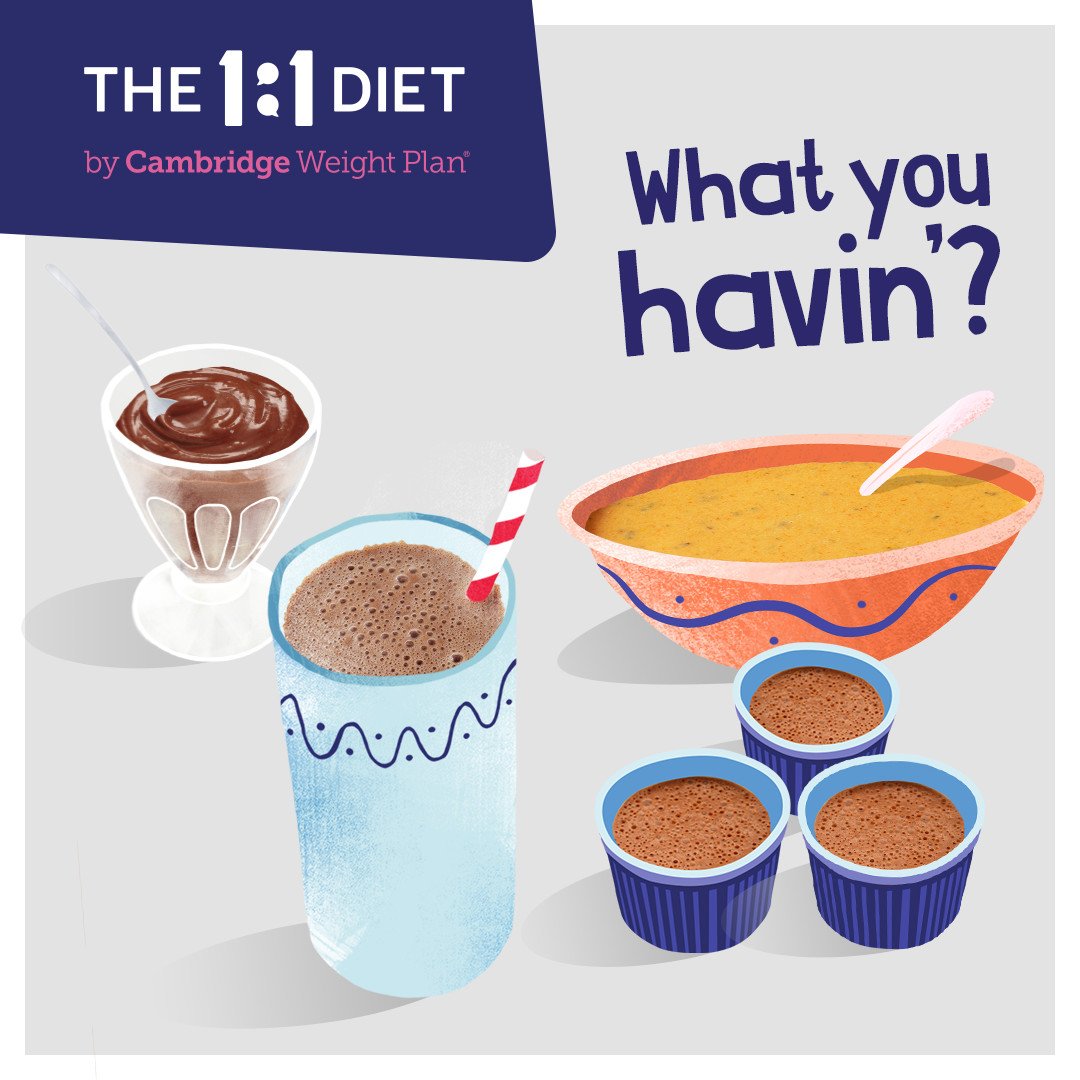 catcarson7's tweet image. There are actually loads of tempting products to pick from, you'll absolutely be spoilt for choice! What do you want to try? #One2OneDiet