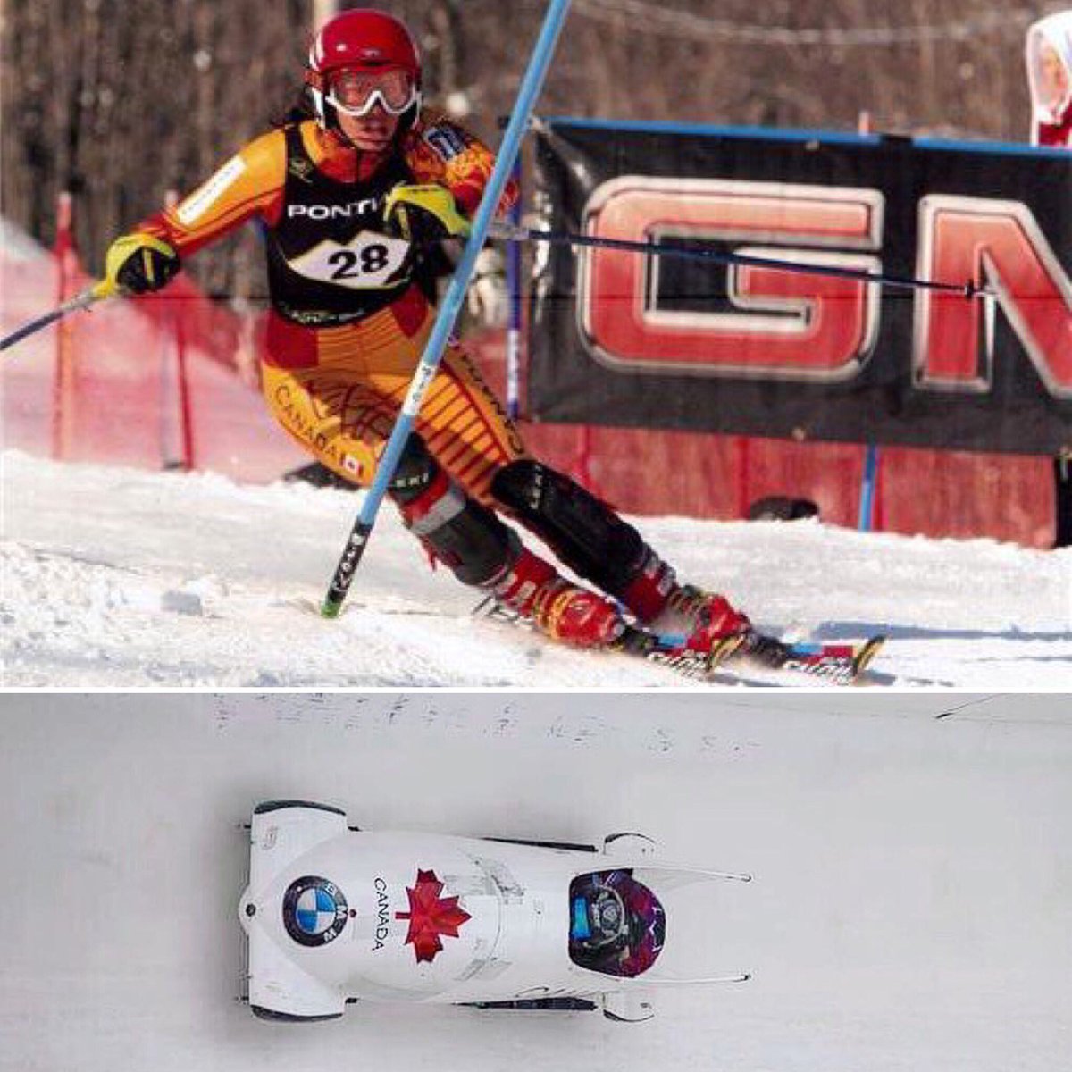 BobCANSkel's tweet photo. From skiing to bobsleigh-the dream is alive for 🇨🇦 Catherine Medeiros who will join the search 4 a new group of sliding athletes at a testing camp in Montreal,July 7 at 10 am,in the Tomlinson Fieldhouse at McGill University! Open to all 18+ for a fee of $20! #Tracking2022 https://t.co/1U1ye1kAYO