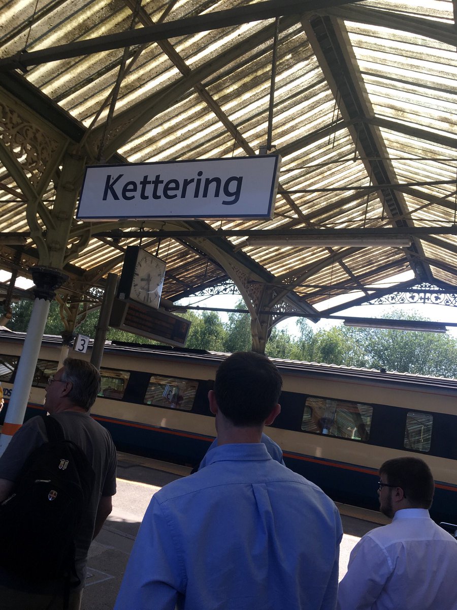 Hannah0901's tweet photo. When your train is diverted but you ain’t mad as you’re singing the @JamesAcaster Kettering Town FC remix in your head 😂 https://t.co/xSDQr3WaX3