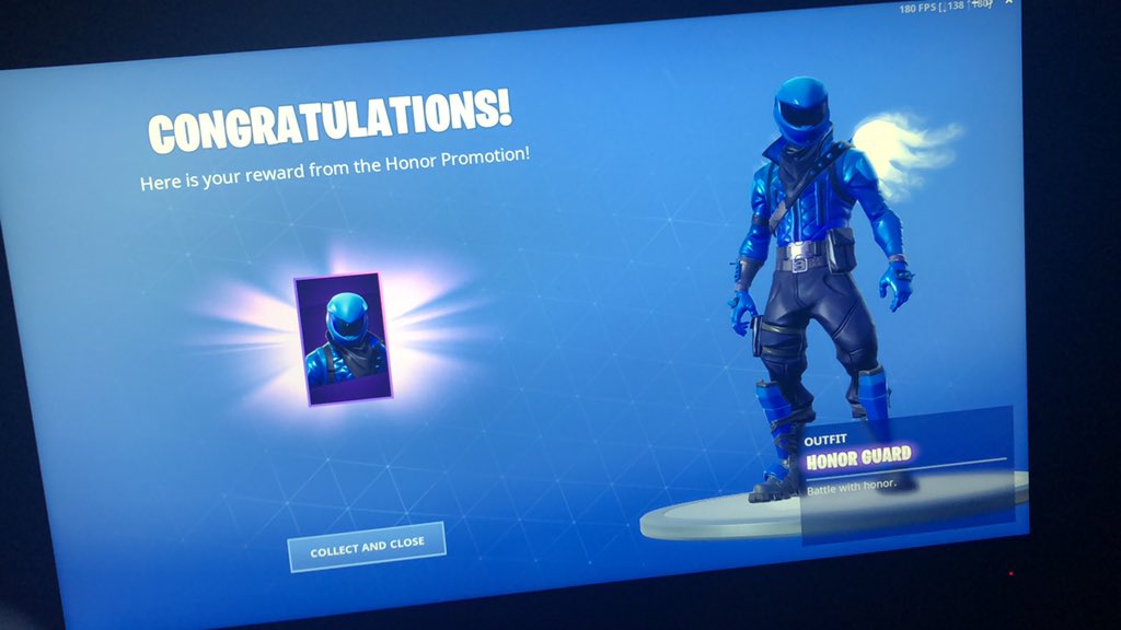 oldfortaccount's tweet photo. 🔵GIVEAWAY🔵 
ILL BE GIVING AWAY AN HONOR SKIN CODE IF THIS GETS ENOUGH TRACTION
1. RT AND LIKE THIS POST!
2. Follow me and @TeamNitroFN !
3. Tag 2 friends!
DO ALL STEPS TO BE ELIGIBLE, WINNER RANDOMLY SELECTED WITHIN THE NEXT WEEK #Fortnite #giveaway https://t.co/fwTMDhlc8K
