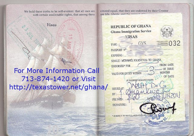 Needing travel to Ghana in less that a week? #travel #traveltoghana #ttot #TexasTower #GhanaVisa