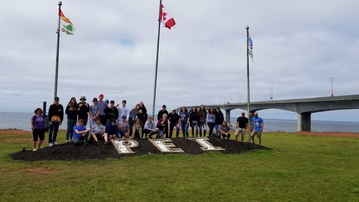 NotreDame_MH's tweet photo. Last stop.... #ConfederationBridge and #PeggysCove Big thanks to our students, parents, and staff for making this a collection of memories @NotreDame_MH @MHCatholic #medhat #nda15 https://t.co/AjLLTE11vR