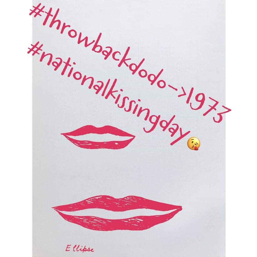 Saturday 6 July is #NationalKissingDay in the UK. Who knew? <a href="/lord_dodo/">Dodo_Lord</a>, it seems, in 1968. #ThrowbackDodo So #kiss someone you #love today. With #passion. If you can show us this page from your 1968 #DodoPad there’s a gift on its way to you with our 💕😘💕 <a href="/UKKissingDay/">National Kissing Day</a>