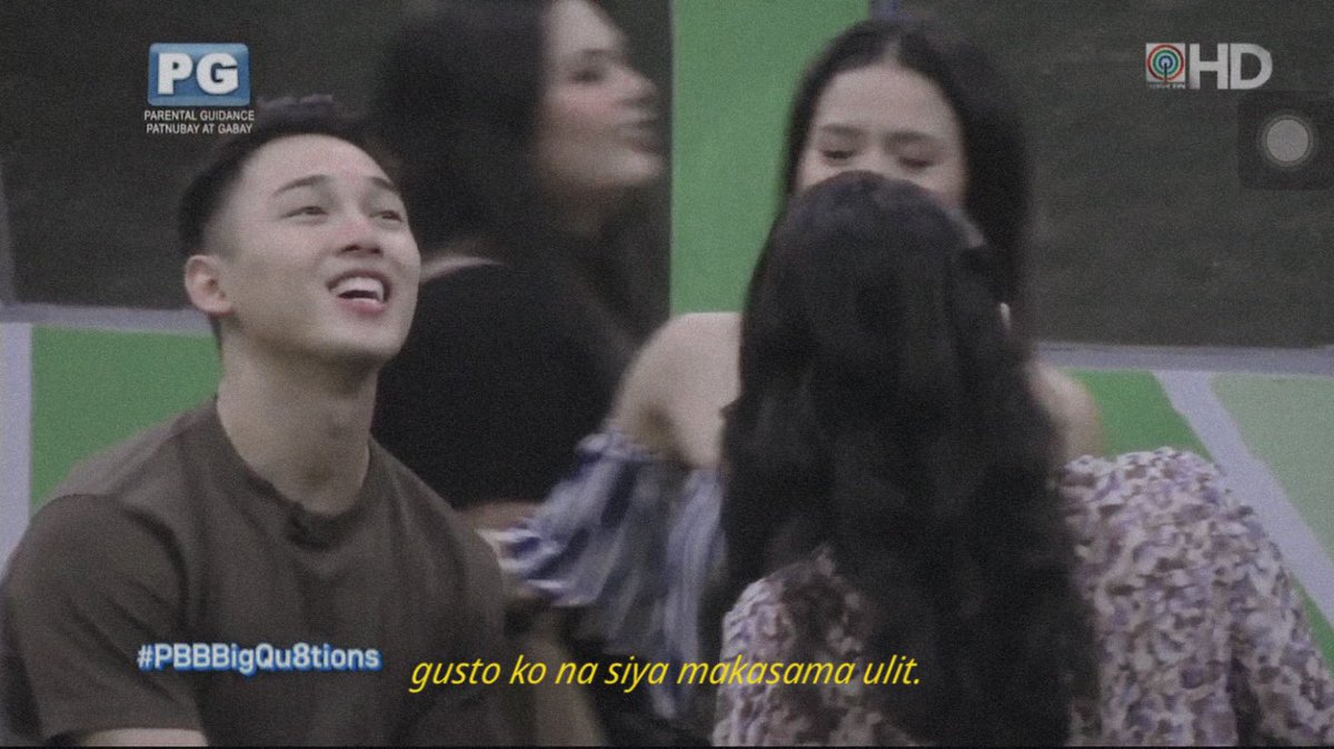 kindledonbelle's tweet photo. kakakita mo lang sa kaniya niyan, but for you it wasn’t enough because you really want to have time together. you’re starting to love her, i guess. 

and i will forever be bappy to see you that happy. look at your smile, it says a lot. https://t.co/8cxVHR9GZx