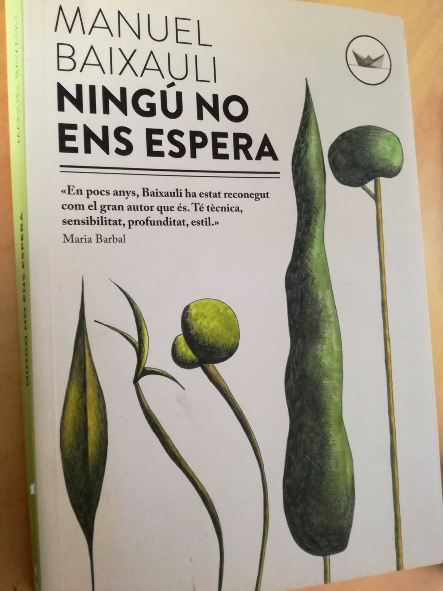 Amb el títol "Ningú no ens espera" em va venir al cap el "prisa mata migo" que la saviesa marroquina ens recorda quan ens veu a venir. Com que em sembla una veritat com un sant temple, m'hi vaig posar, i com que un bon amic vol una recomanació estiuenca, heus-la aquí: 
(1)