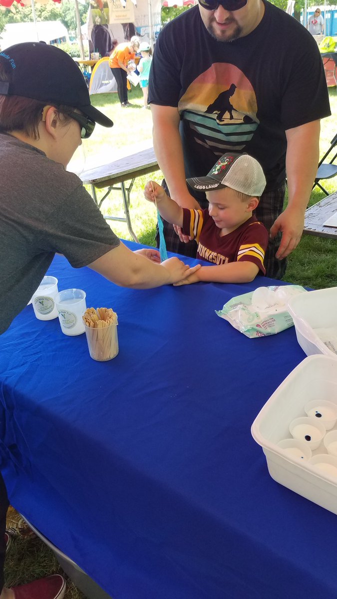 HTHTCHI's tweet photo. Day 2 at Eyes to the Skies Festival 2019! Come visit us and make some ooey gooey Space Mud with us at the HighTouch HighTech Science Made Fun booth in the Childrens Area! https://t.co/7ZCc8s1zPx