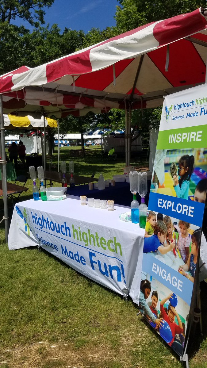 HTHTCHI's tweet photo. Day 2 at Eyes to the Skies Festival 2019! Come visit us and make some ooey gooey Space Mud with us at the HighTouch HighTech Science Made Fun booth in the Childrens Area! https://t.co/7ZCc8s1zPx