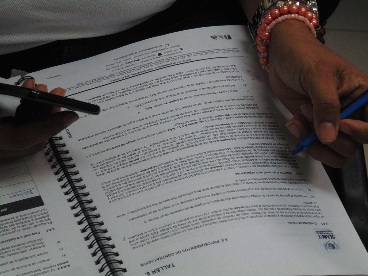 Cemiot's tweet image. #Formación: Sistema de Gestión Antisoborno (SGAS) - ISO 37001:2016

- Mayor Información: cemiot.com

¡Soluciones de Consultoría y Formación!
#Colombia #Miami #Cartagena #Corrupción #ISO37001