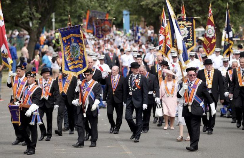 EyeintheskyGla's tweet photo. Glasgow Green turned #Orange for Battle of the Boyne Parade #ICYMI #Glasgow @Westbeer #ScotlandIsNow @OrangeOrder @GlasgowCC @OrangeHeritage @CoDownOutlook @News_Letter #orangeorder #orangeparade #orangelodge #MUSICDAY #flute #drummers #orangesaturday #walk #orangewalk https://t.co/DjeUQ9tqTd
