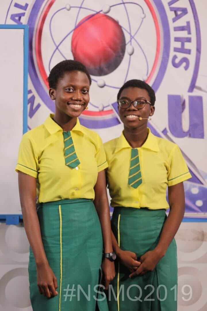 RAkufoAddo's tweet photo. Congratulations to Wesley Girls High School for advancing to the semi-final stage of #NSMQ2019. Even more admirable is shining as the only girls' school left in the competition. Keep your head up and make us all proud!
#GirlsForSTEM https://t.co/StrWcC0NFH