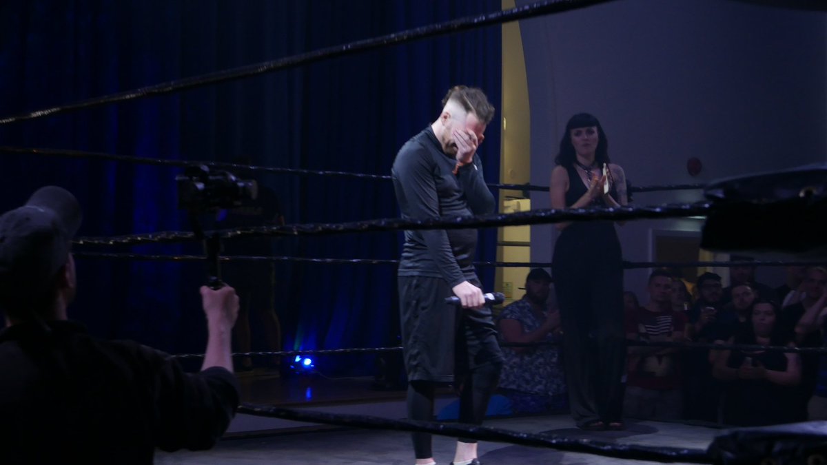 Justiceherbertw's tweet photo. Photo's I took of Jack Sexmiths retirement. He will be massively missed in the Britwres scene. #RIPTIDEPointBreak https://t.co/RuauPTw5ow