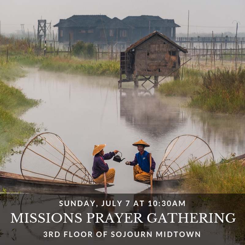 Stay connected with the work our Sent Ones are doing and join us in prayer!