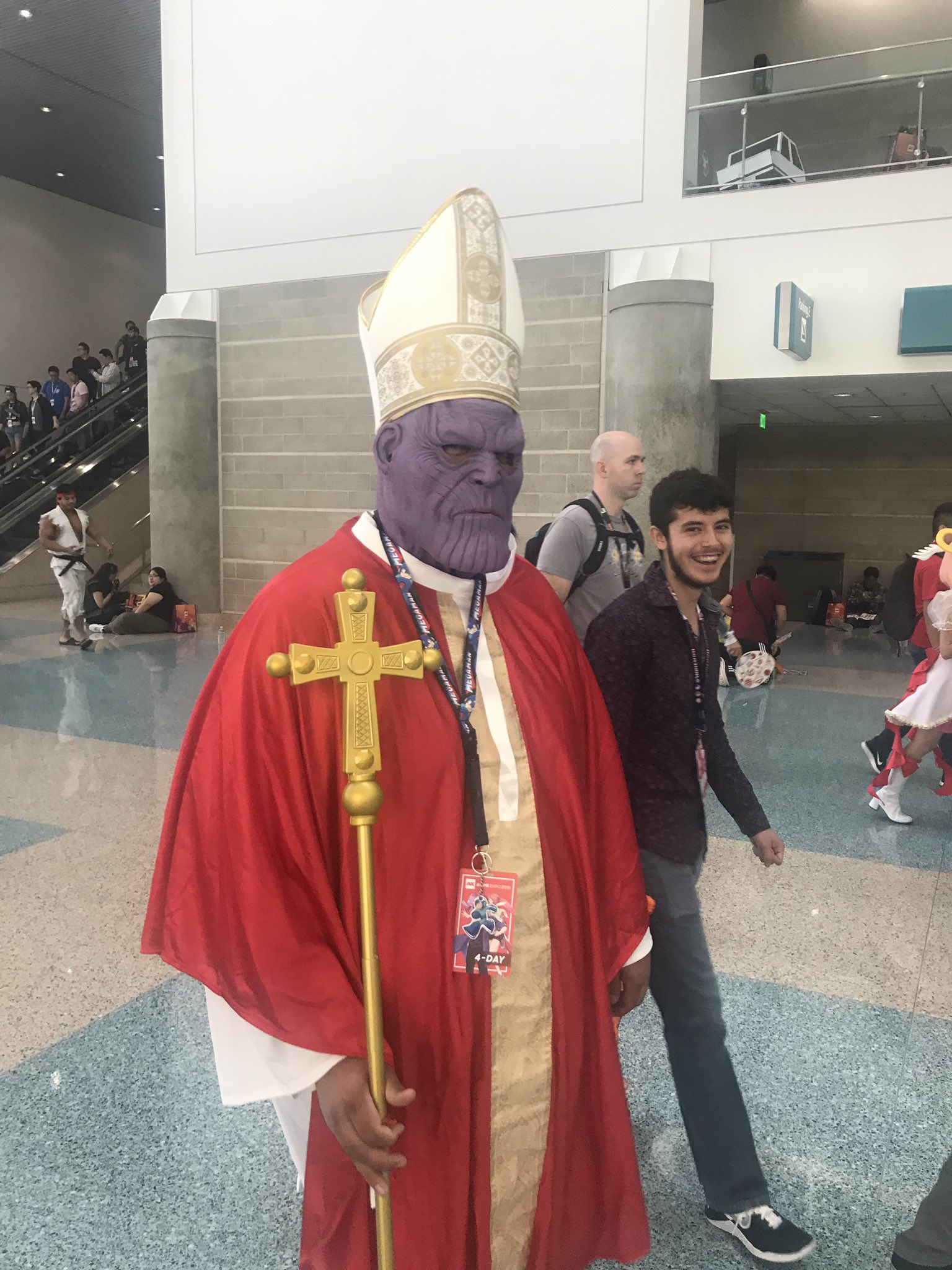 Drekwiz "Pope Thanos / Twitter