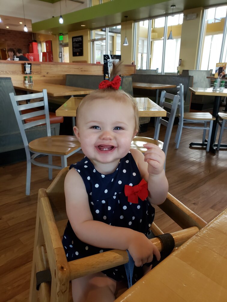 This little lady says Happy 4th of July ❤️❤️