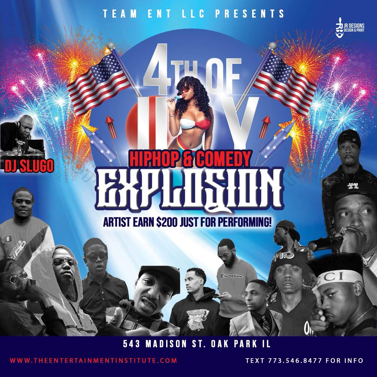WHADAMMEVENTS's tweet photo. #4THOFJULYHIPHOPANDCOMEDYEXPLOSION was a HITTTTTT ⛽⛽⛽💪🔥🧯🚨🚨🚨🎤🎼🎤🎼
STORY VIA #TeamEnt #1 Promotion Company in #Chicago for #IndependentArtist via @Inta_Tain the Jerry McGuire of Promoters❤🙏 #WhadammThursday #MicandaMeal #NowPlaying #NEWMUSIC #Artist #artistshowcase https://t.co/NtRJjqX4S7