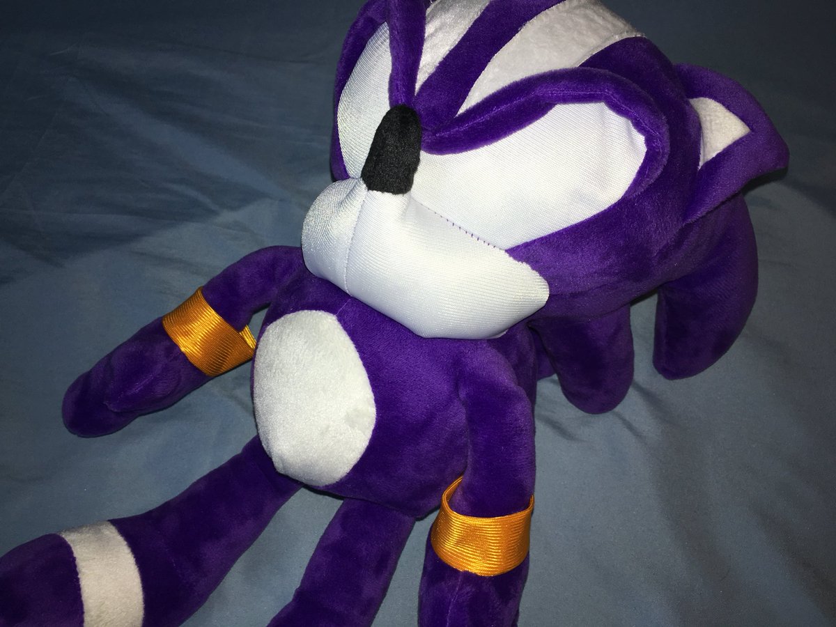 dark sonic plush toy
