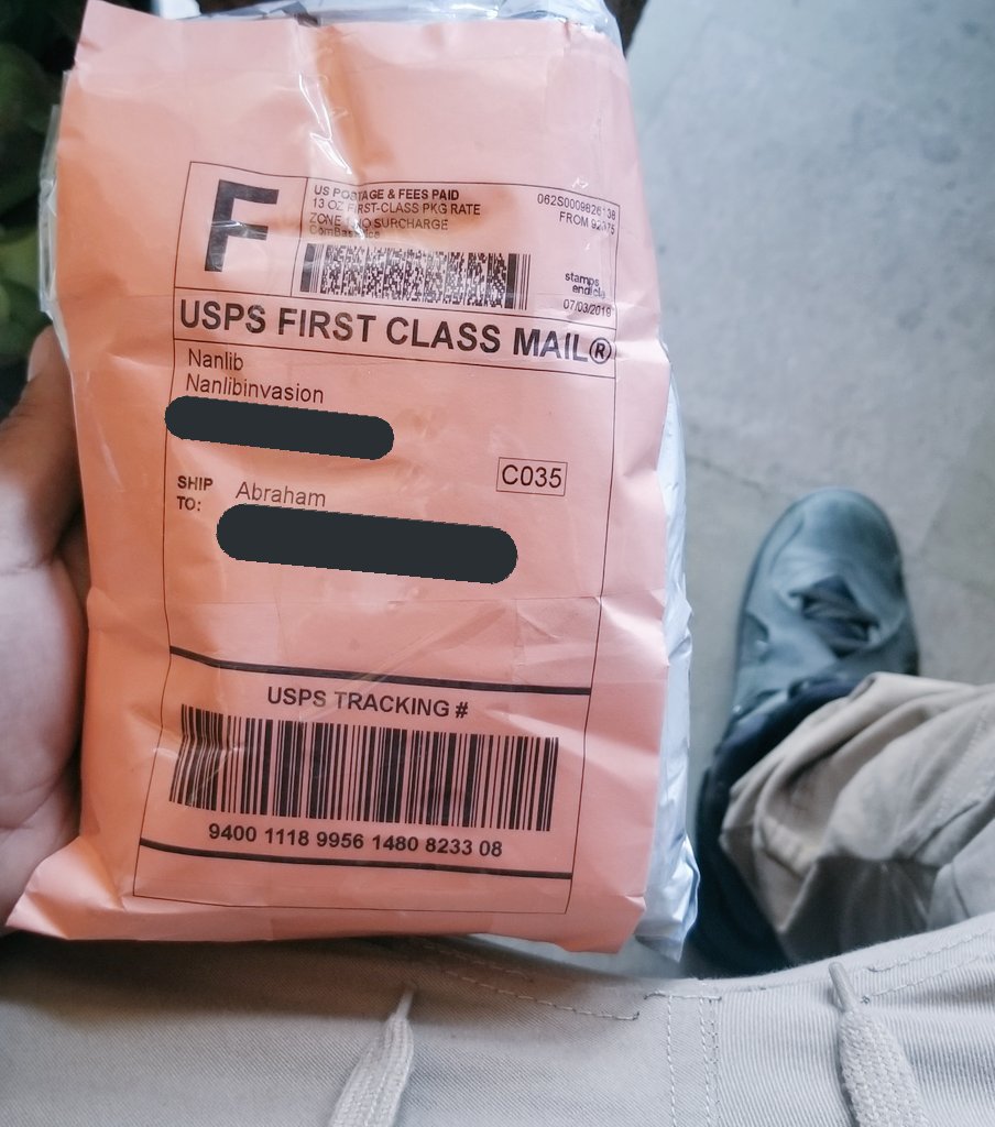 MFRyue's tweet photo. Custom Nipsey Tee came in today , Thank You  @Nanlib 🙏🏼

#RIPNipseyHussle
#NanlibInvasion https://t.co/nbri067cTT