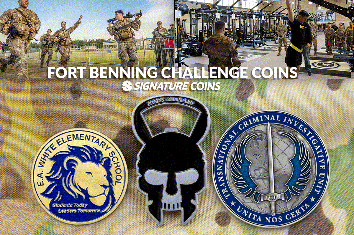 signature_coins's tweet photo. #Militaryunit challenge coins are common enough, but what about military base #challengecoins? These coins were created to celebrate some aspect of life at @FortBenning. https://t.co/Rrr69AsQKV
#ChooseSignature #MilitaryBaseCoins #MiltaryCoins #FortBenning #CustomCoins https://t.co/fpMWJlGtew