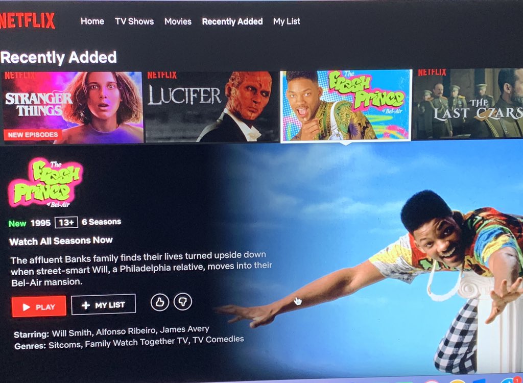 Ahmed Salim On Twitter The Fresh Prince Of Bel Air Is Now Available On Netflix Old Man Salim Weekend Activated
