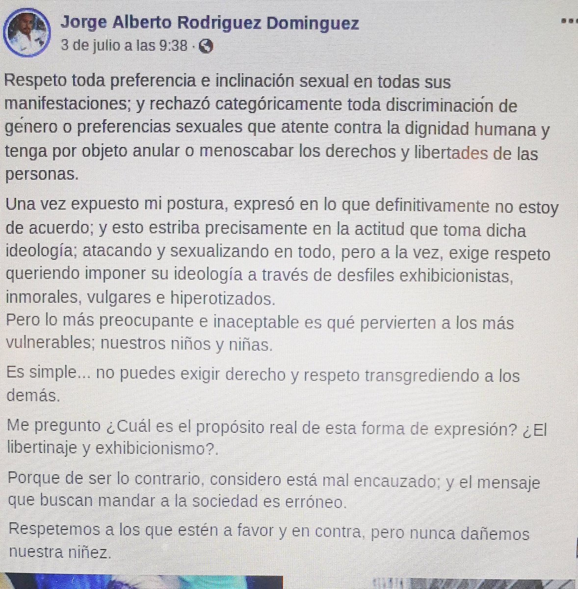 Ricky_leaks_'s tweet photo. El militante de @Morena_Jalisco_ #JorgeAlbertoRodriguez está violentando el artículo 19 de la Ley de Proteccion de datos personales para promover su odio a la comunidad #LGBT+ MOSTRANDO sin consentimiento de los tutores, la foto de un menor. Ojo. https://t.co/kRS1ZTLOet