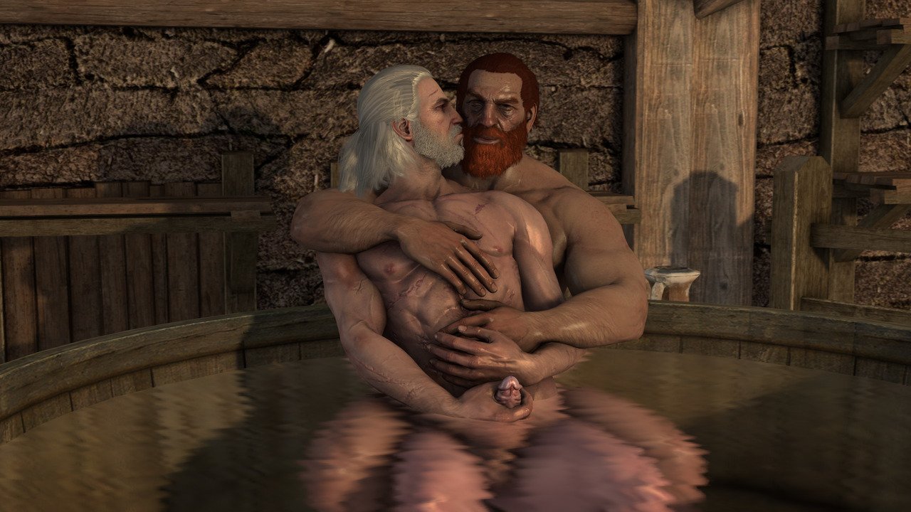 “#sfm #gay #nsfw #geralt #crach_an_craite” .