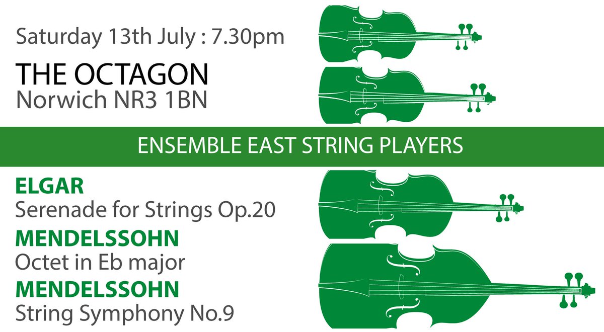 Hi #NorfolkHour, it's our 1st concert at the #Octagon Chapel #Norwich on 13th July with a fabulous group of musicians. ow.ly/mBQ850uUnpe @OctagonNorwich
