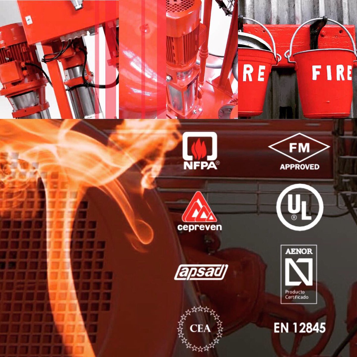 EFAFLUUK's tweet image. An extensive range of fire-fighting systems to suit all applications 🔥 Contact the sales team for more information #pumps #firefighting #Engineering