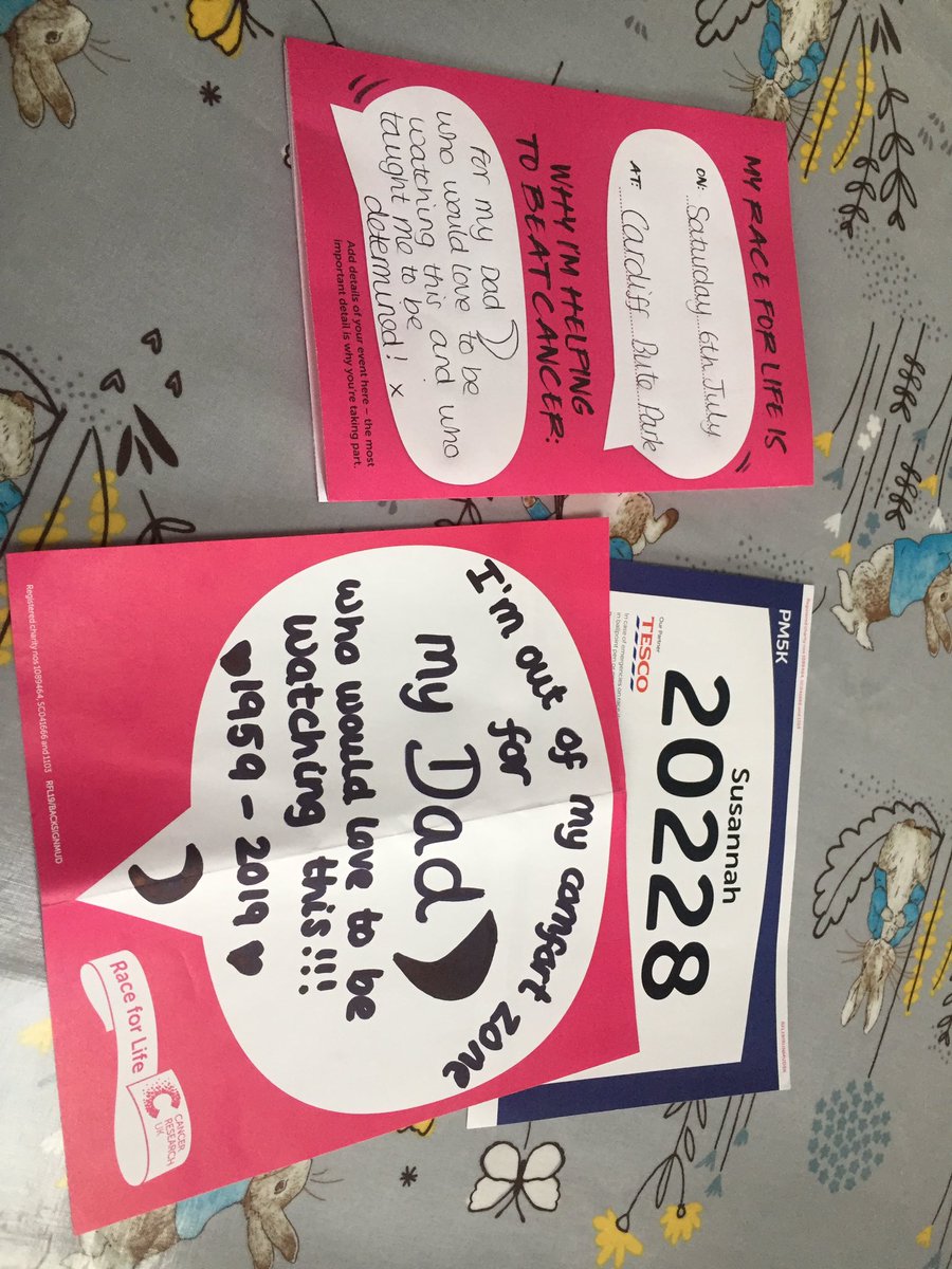 soozegriff's tweet image. Excited and anxious! 🥰 #formydad #CancerResearchUK #prettymuddy #Cardiff