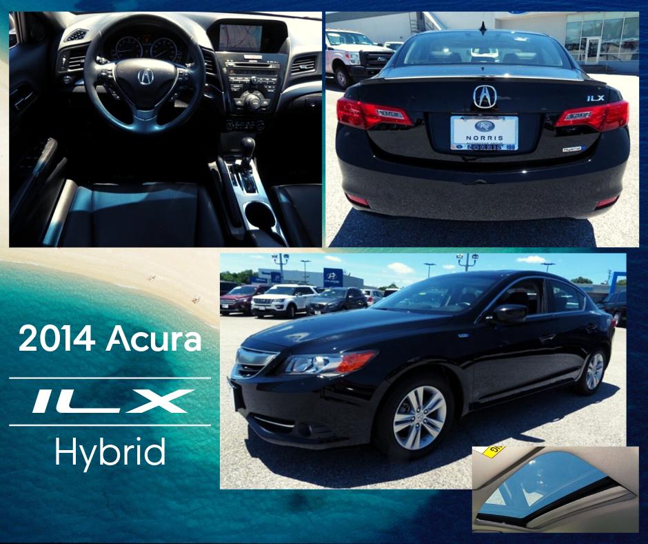NorrisFordmd's tweet photo. Looking for a luxury pre-owned hybrid? This 2014 #AcuraILX provide just that with its 39/38 City/Highway MPG and its precision-crafted style. Check it out: https://t.co/hSk92155x9 https://t.co/o5TygSrR1s