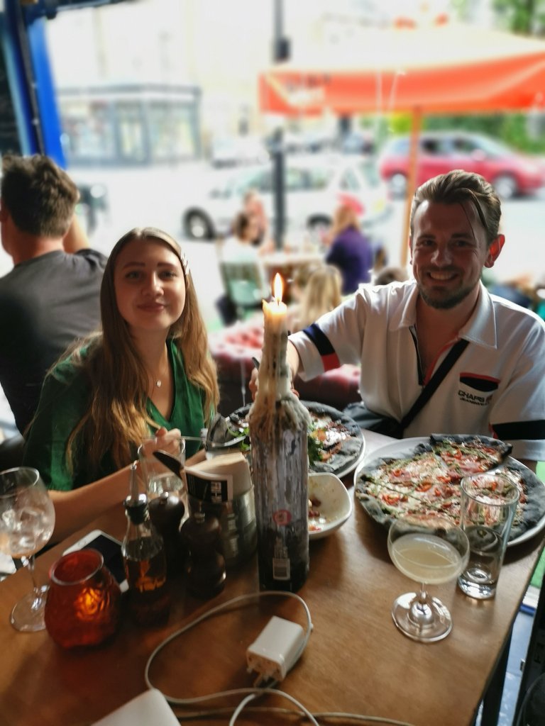 Lonving the summer vibes this evening in #archway

#sunshine #alfresco #warm