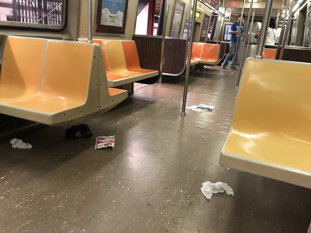 RocCityBuilt's tweet photo. The government can’t even get subway cars cleaned and some think they are capable of running the entire healthcare system!!  Me thinks not.  #Fixthegovernment https://t.co/Ba3XQ221bD