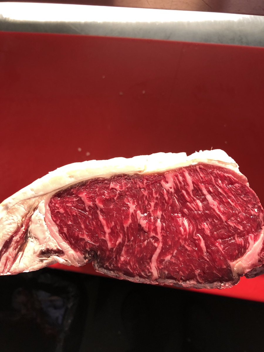 HostIlkley's tweet photo. Switched up the sharing steak tonight. We’re using @FinestSaltAge @RyanAtkinson20 stunning salt aged sirloin instead. Come and treat ya self this weekend #Yorkshire #Ilkley #host https://t.co/eMwJxmGpzl