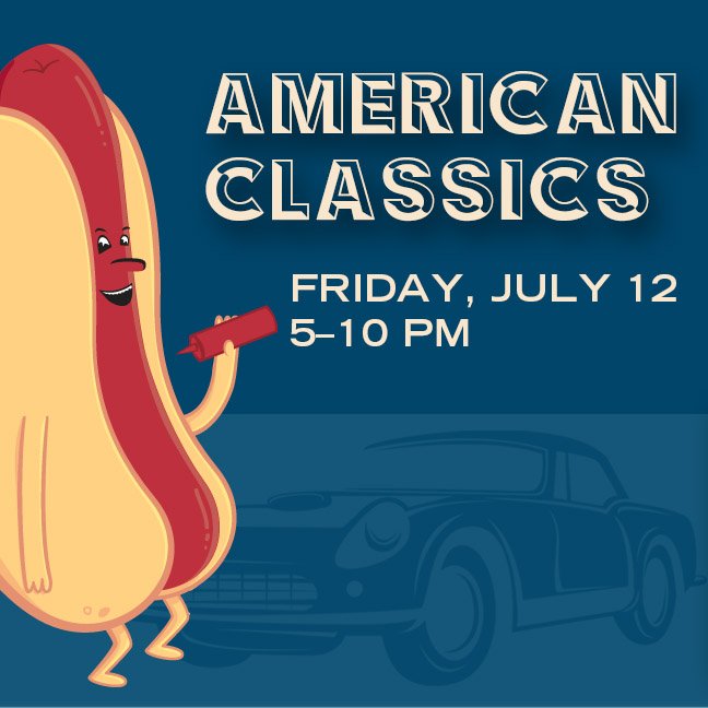 Keep the 4th of July celebration going! Walkabout Tremont's July theme is American Classics. Dr UR Awesome and his giant bubbles are back. All-American food and drink specials. Art openings. Street performers. Pop-up vendors, live music and more. #WalkaboutTremont