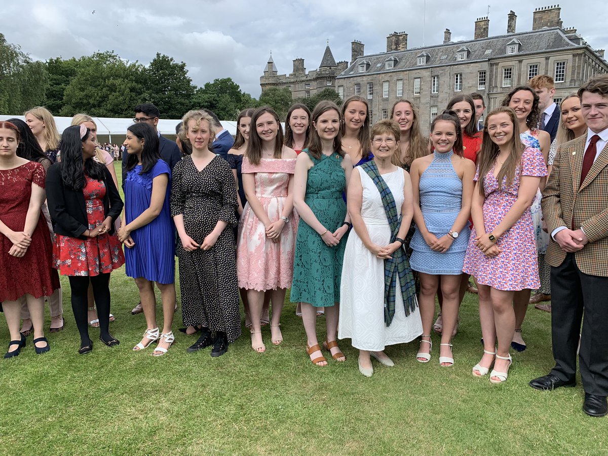 WendyHJones's tweet photo. What an honour to present the Duke of Edinburgh Gold Awards at The Palace of Holyrood today. These young people are an inspiration. #DoEScotland #goldawards2019 https://t.co/W2rJZrqCLI