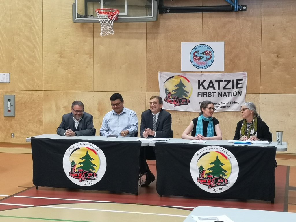 FN Fisheries Council (@fnfish) on Twitter photo Big day for #FraserRiver and Approach #FirstNations as the #Fraser #Salmon Management Council <a href="/Fraser_Salmon/">Fraser Salmon Mgt Cl</a> signs a management agreement with <a href="/DFO_Pacific/">DFO Pacific</a> at #Katzie. Congratulations to all who have worked hard for years to reach this historic moment! #fnfish #fsmc Big day for #FraserRiver and Approach #FirstNations as the #Fraser #Salmon Management Council <a href="/Fraser_Salmon/">Fraser Salmon Mgt Cl</a> signs a management agreement with <a href="/DFO_Pacific/">DFO Pacific</a> at #Katzie. Congratulations to all who have worked hard for years to reach this historic moment! #fnfish #fsmc