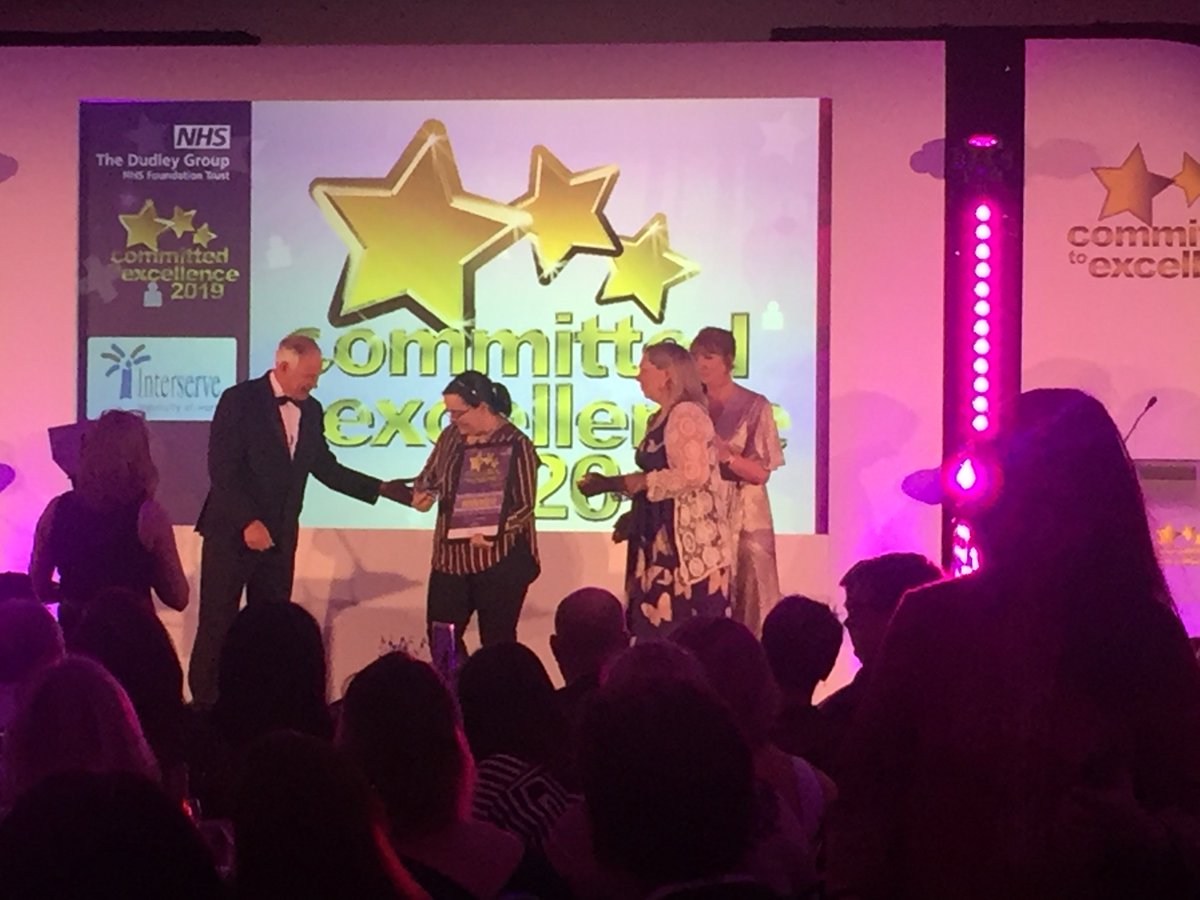 DudleyGroupNHS's tweet photo. The winner of the Medicine and Integrated Care award is Vera Laurenco Gahoa! 💜🎉🎉 #CtoE https://t.co/dMKUB4MUdr
