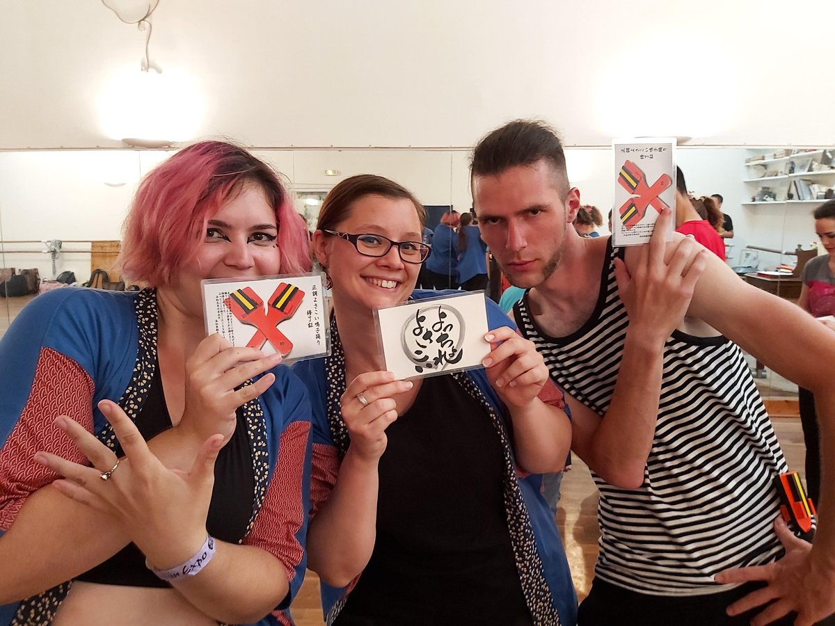 odoritsuru's tweet photo. N'oubliez pas; cette semaine c'est la #JapanExpo2019 ou Il est possible de découvrir le Yosakoi grace aux  danseurs venus spécialement de toute la France sur le stand de @yosakoi_france ! Les Grues de Nantes sont évidemment de la partie ! https://t.co/RThmj7MrnE