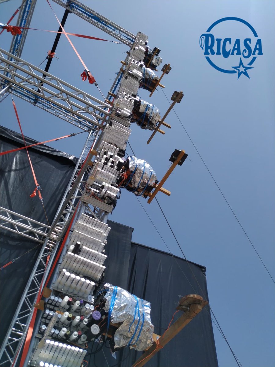 ricasapiro's tweet image. Mañana proseguimos con el montaje del Piromusical que tenemos preparado para mañana dentro de @90shomenajealaruta #fireworks #piromusical #ricasa