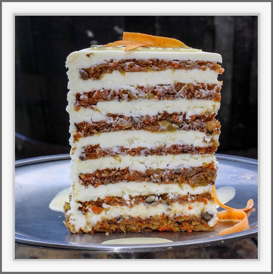 UptownNetwork's tweet photo. Today’s featured dessert is Salty's Seafood’s Carrot Cake with golden raisin, walnut, pineapple, cream cheese icing, and an orange anglaise.
@SaltysSeafood
#saltys #alki #seattle #ipadmenu #digitalmenu #imenu #tabletmenu #mobilemenu #restauranttech #restaurantmenu #restaurant https://t.co/MT09FbAjkO