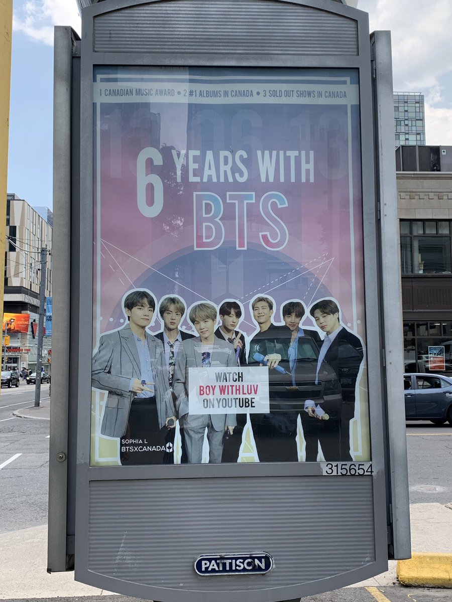 Finally got a chance to see the poster!! Thank you @BTSxCanada for doing this💖 

#BTSLuvFromCanada