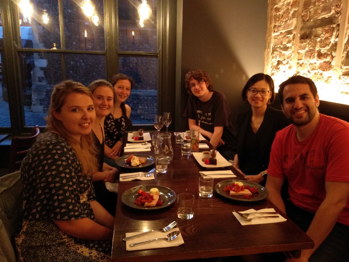 Fantastic time with <a href="/wenboEffector/">Dr. Wenbo Ma</a> 
Lovely dinner and fun conversation! Thanks <a href="/JosieMaidment/">Josie Maidment</a> for organising :)