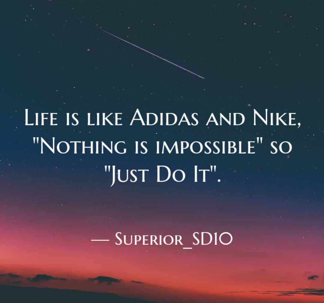 prodirectshoes sur Twitter "Nothing is impossible. So, Just do it. #adidas #nike #yeezy #sneakers #fashion #gucci #vans #jordan #adidasoriginals #shoes https://t.co/miHl5SrbE3" / Twitter