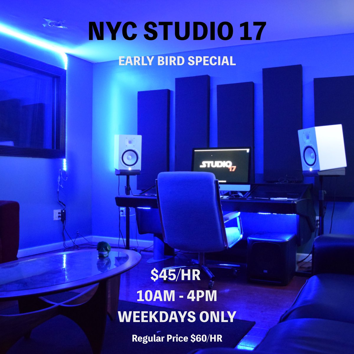 nycstudio17's tweet photo. Book Now‼️ Great Recording Engineers…Don’t Hesitate https://t.co/pJN946n3Wu