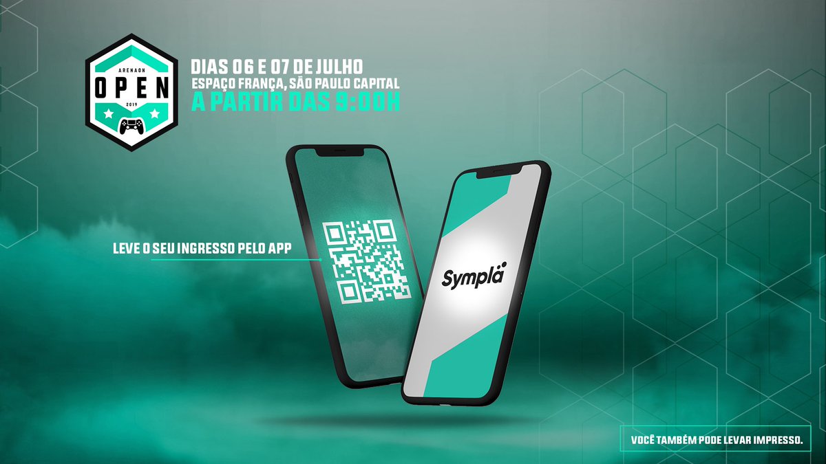 - Galvão
- Fala, Tino
- É amanhã!

E uma coisa, você pode usar o app da Sympla para facilitar sua vida, disponível para IOS e Android.

Falta menos de 12 horas para a Open Lan! 🤩